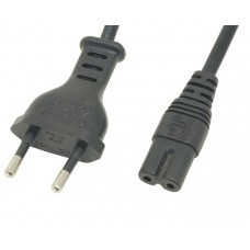 Кабель живлення 220В 1.5 м, 0,5мм2 IEC-C7 (для аудіо-відео техніки)