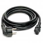 Кабель живлення 220В 3.0 м, 1,5мм2 С13-CEE 7/7 Schuko Kingda