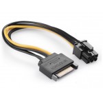 Кабель живлення для відеокарти  6-pin to SATA Male