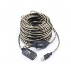 Кабель продовжувач USB 2.0 AM-AF, 20.0 м, активний