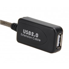 Кабель продовжувач USB 2.0 AM-AF, 25.0 м, активний