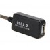 Кабель продовжувач USB 2.0 AM-AF, 25.0 м, активний