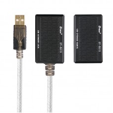 Кабель продовжувач USB 2.0 AM-AF, 60.0м (USB по витій парі RJ 45) DT-5015 Dtech