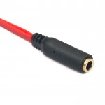 Перехідник Audio Jack TRRS M -> 2xF (Audio+MIC)