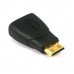 Перехідник HDMI F -> mini HDMI M