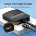 Перехідник HDMI M -> VGA F, 1080P 60Hz, кабель 0,15м, Vention чорний