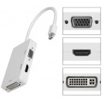 Перехідник mini DisplayPort M --> HDMI/VGA/DVI (24+5), FHD 1080p Перехідник mini DisplayPort M --> HDMI/VGA/DVI (24+5), FHD 1080p