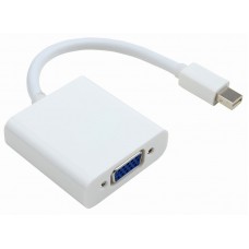 Перехідник mini DisplayPort M --> VGA F білий