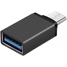 Перехідник Type-C --> USB 3.1 (OTG) OEM, чорний