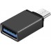 Перехідник Type-C --> USB 3.1 (OTG) OEM, чорний