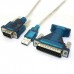 Перехідник USB 2.0 Type-A --> COM+LPT DB9/DB25M 1.0m