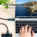 Перехідник USB 2.0 Type-C --> USB AF (OTG)  PVC Vention чорний