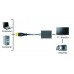 Перехідник USB 3.0 Type-A --> HDMI AF кабель 20см, чорний