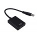 Перехідник USB 3.0 Type-A --> HDMI AF кабель 20см, чорний