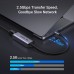 Перехідник USB 3.0 Type-C --> Ethernet RJ45 2.5Gb  CM648 Ugreen чорний