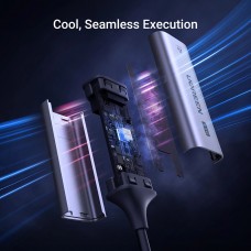Перехідник USB 3.0 Type-C --> Ethernet RJ45 2.5Gb  CM648 Ugreen чорний