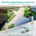 Перехідник USB 3.1 Type-C --> Displayport F 4K 60Hz Choetech cірий
