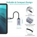 Перехідник USB 3.1 Type-C --> Displayport F 4K 60Hz Choetech cірий