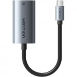 Перехідник USB 3.1 Type-C --> Ethernet RJ45 1000Mb чорний Aluminum Alloy Type Vention Перехідник USB 3.1 Type-C --> Ethernet RJ45 1000Mb чорний Aluminum Alloy Type Vention