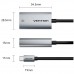 Перехідник USB 3.1 Type-C --> Ethernet RJ45 1000Mb чорний Aluminum Alloy Type Vention