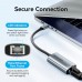 Перехідник USB 3.1 Type-C --> Ethernet RJ45 1000Mb чорний Aluminum Alloy Type Vention