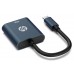 Перехідник USB 3.1 Type-C HDMI, DHC-CT202 HP чорний (DHC-CT202)
