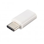 Перехідник USB 3.1 Type-C --> Micro USB (OTG) білий Перехідник USB 3.1 Type-C --> Micro USB (OTG) білий
