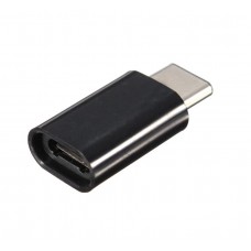 Перехідник USB 3.1 Type-C --> Micro USB (OTG) чорний