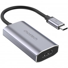 Перехідник USB 3.1 Type-C M - HDMI F, 0,15m 8K 60Hz Choetech чорний