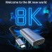 Перехідник USB 3.1 Type-C M - HDMI F, 0,15m 8K 60Hz Choetech чорний