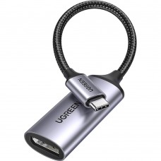 Перехідник USB Type-C --> DisplayPort Thunderbolt 4 8K 60HZ CM654 Ugreen сірий
