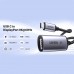 Перехідник USB Type-C --> DisplayPort Thunderbolt 4 8K 60HZ CM654 Ugreen сірий