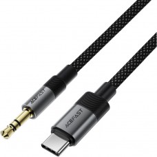 Перехідник USB-C --> 3.5 mm (F) 15cm audio converter J11 Acefast black
