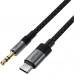 Перехідник USB-C --> 3.5 mm (F) 15cm audio converter J11 Acefast black