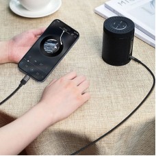 Перехідник USB-C --> 3.5 mm (F) 15cm audio converter J11 Acefast black