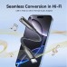 Перехідник USB-C --> аудіо Jack 3.5мм, Aluminum Alloy, чорний Vention