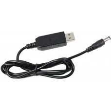 Перехідник живлення для роутера USB -> DC5.5*2.1, з 5в -> 12в, довжина 1,0 м