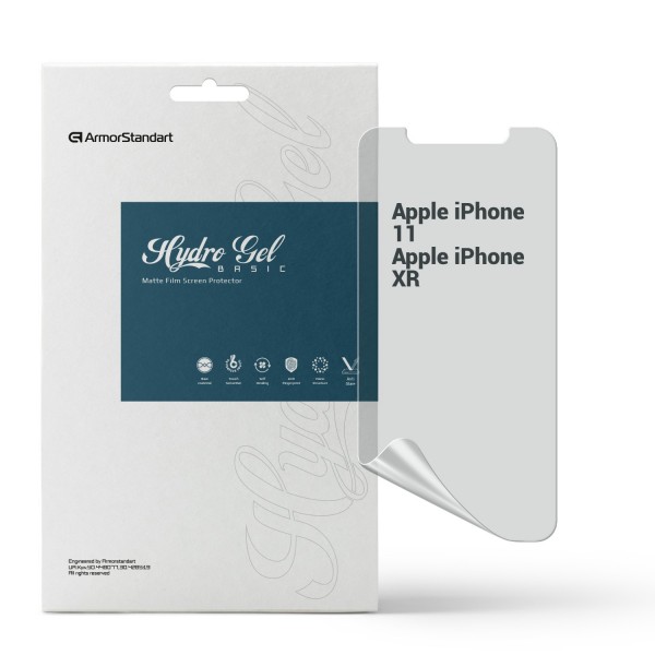 Гидрогелевая пленка ArmorStandart Matte для Apple iPhone 11 XR (ARM60157) Transparent