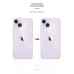 Защитная пленка на заднюю панель ArmorStandart для Apple iPhone 14 Carbone Transparent (ARM64880)