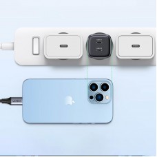 Зарядний пристрій 2xUSB 45W (2xUSB-C) Gan PD 25W+20W, CD294 Ugreen Сірий
