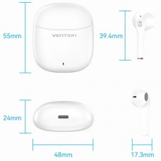 Навушники TWS Vention Elf Earbuds E02 White
