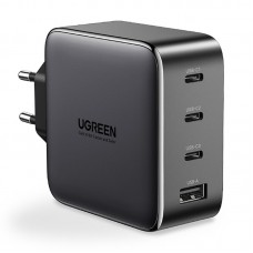 Зарядний пристрій 4xUSB 100W (3xUSB-C+USB-A) Gan Tech Fast GAN Charger чорний CD226 Ugreen Зарядний пристрій 4xUSB 100W (3xUSB-C+USB-A) Gan Tech Fast GAN Charger чорний CD226 Ugreen