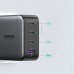 Зарядний пристрій 4xUSB 100W (3xUSB-C+USB-A) Gan Tech Fast GAN Charger чорний CD226 Ugreen