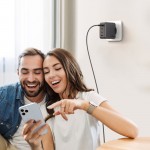 Зарядний пристрій 4xUSB 100W (3xUSB-C+USB-A) Gan Tech Fast GAN Charger чорний CD226 Ugreen