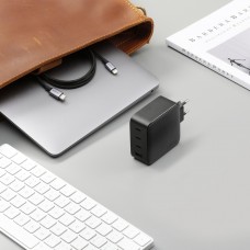 Зарядний пристрій 4xUSB 100W (3xUSB-C+USB-A) Gan Tech Fast GAN Charger чорний CD226 Ugreen Зарядний пристрій 4xUSB 100W (3xUSB-C+USB-A) Gan Tech Fast GAN Charger чорний CD226 Ugreen