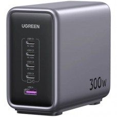 Зарядний пристрій 5xUSB 300W 5xUSB (4хUSB-C + USB-A) Nexode Desktop Fast Charger, Cable CD333 Ugreen