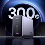 Зарядний пристрій 5xUSB 300W 5xUSB (4хUSB-C + USB-A) Nexode Desktop Fast Charger, Cable CD333 Ugreen