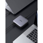 Зарядний пристрій 6xUSB 200W (4хUSB-C+2xUSB-A) Gan Desktop Fast Charger, CD271 Ugreen