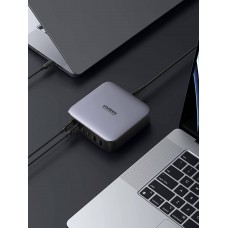 Зарядний пристрій 6xUSB 200W (4хUSB-C+2xUSB-A) Gan Desktop Fast Charger, CD271 Ugreen