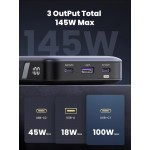 УМБ Ugreen 25000mAh 145W 2xUSB C+USB A, PD3.0+QC3.0, наскрізне живлення 65Вт (PB205) УМБ Ugreen 25000mAh 145W 2xUSB C+USB A, PD3.0+QC3.0, наскрізне живлення 65Вт (PB205)